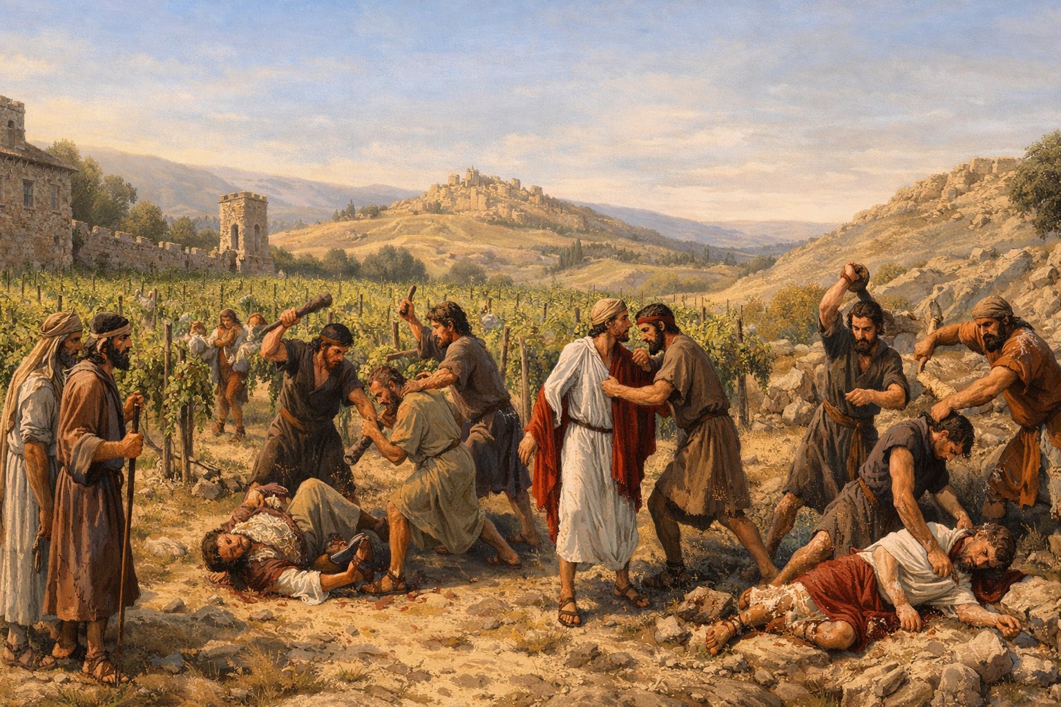 Przypowie�� o dzier�awcach winnicy (Mt 21, 33-43)