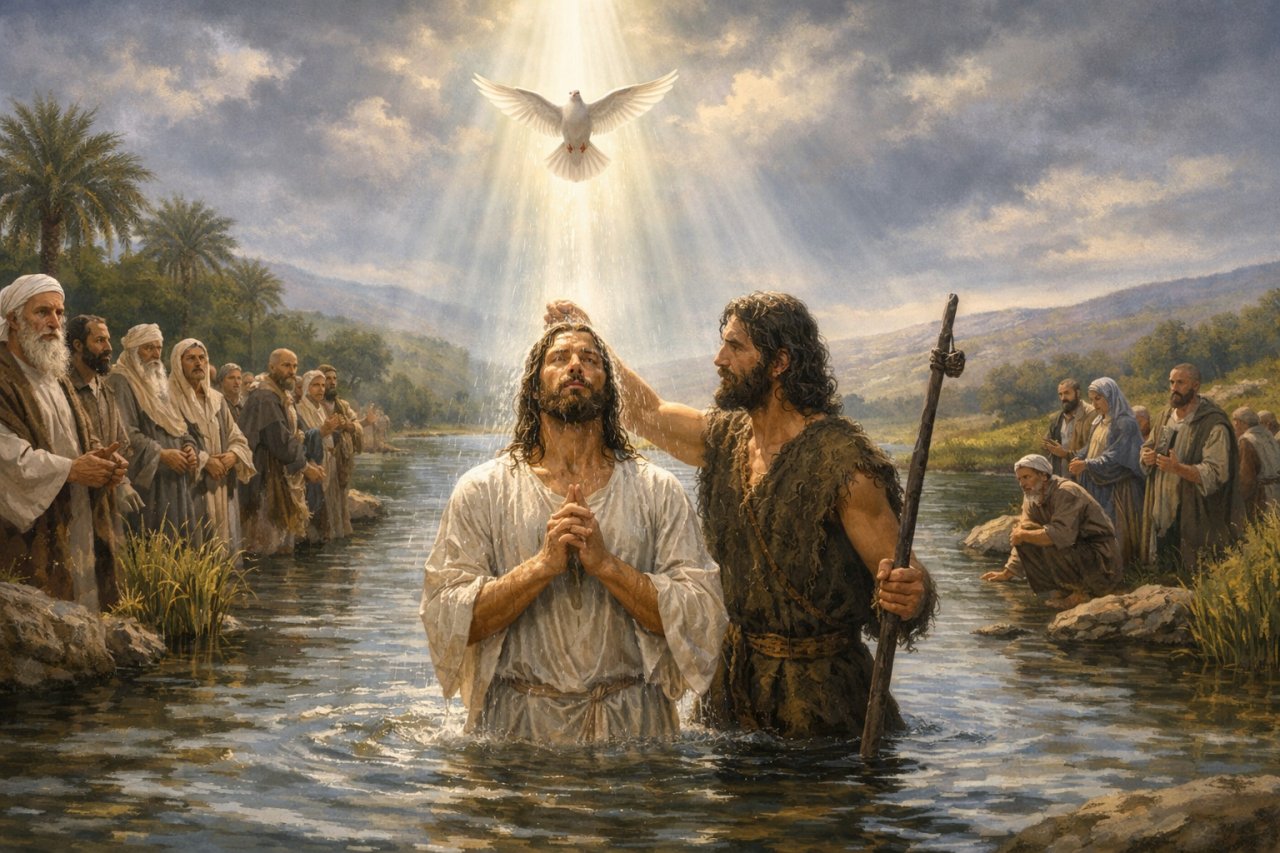 Chrzest Jezusa (�k 3, 15-16. 21-22)