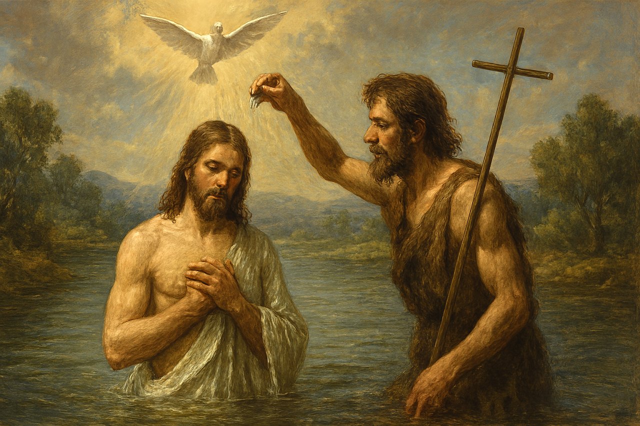 Niedziela Chrztu Chrystusa (Mt 3,13-17)