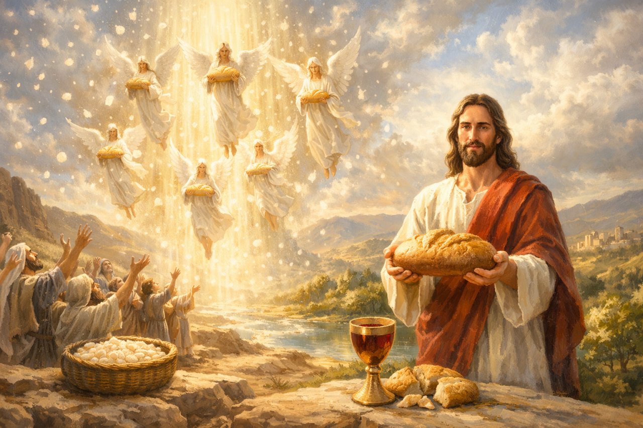 Chleb z nieba (Pwt 8,2-3. 14b-16a; 1 Kor 10,16-17; J 6,51-58)