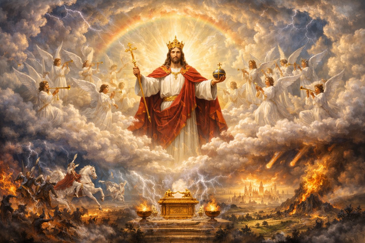 Jezus Kr�lem na wieki (Ap 11,14-19)