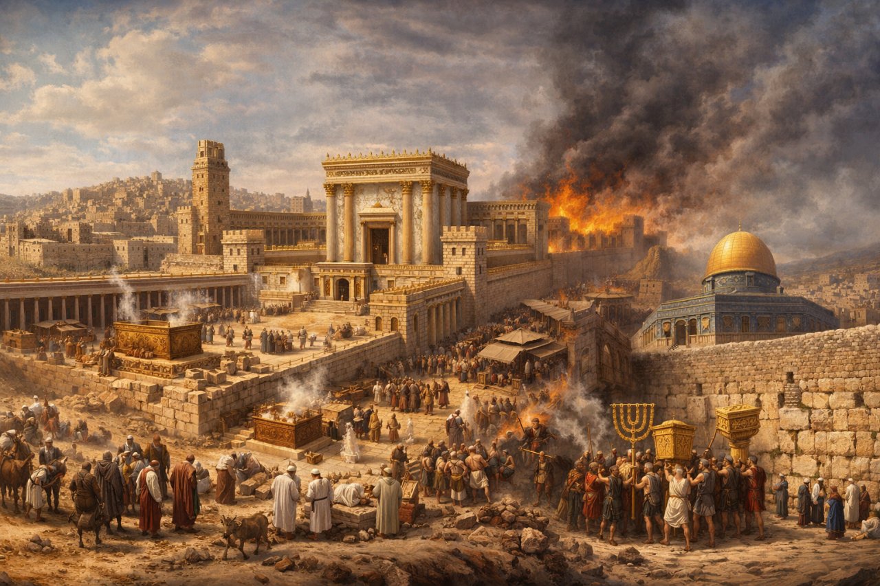 Wej�cie do �wi�tyni by�o zabronione dla pogan pod kar� �mierci