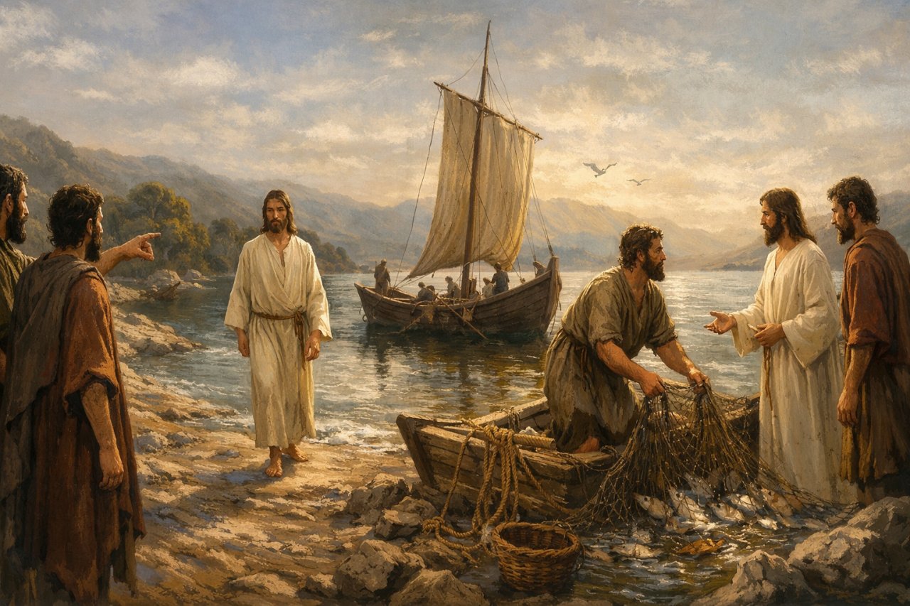 Powo�anie pierwszych uczni�w (J 1,35-42)