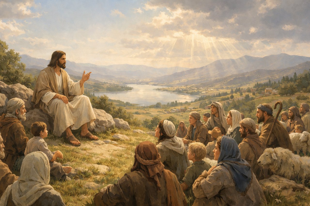 B�ogos�awieni ubodzy duchem (Mt 5, 1-12a)