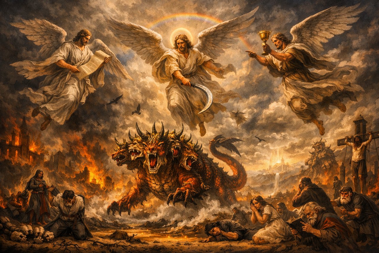 Zwiastuni nadci�gaj�cego s�du (Ap 14,6-13)