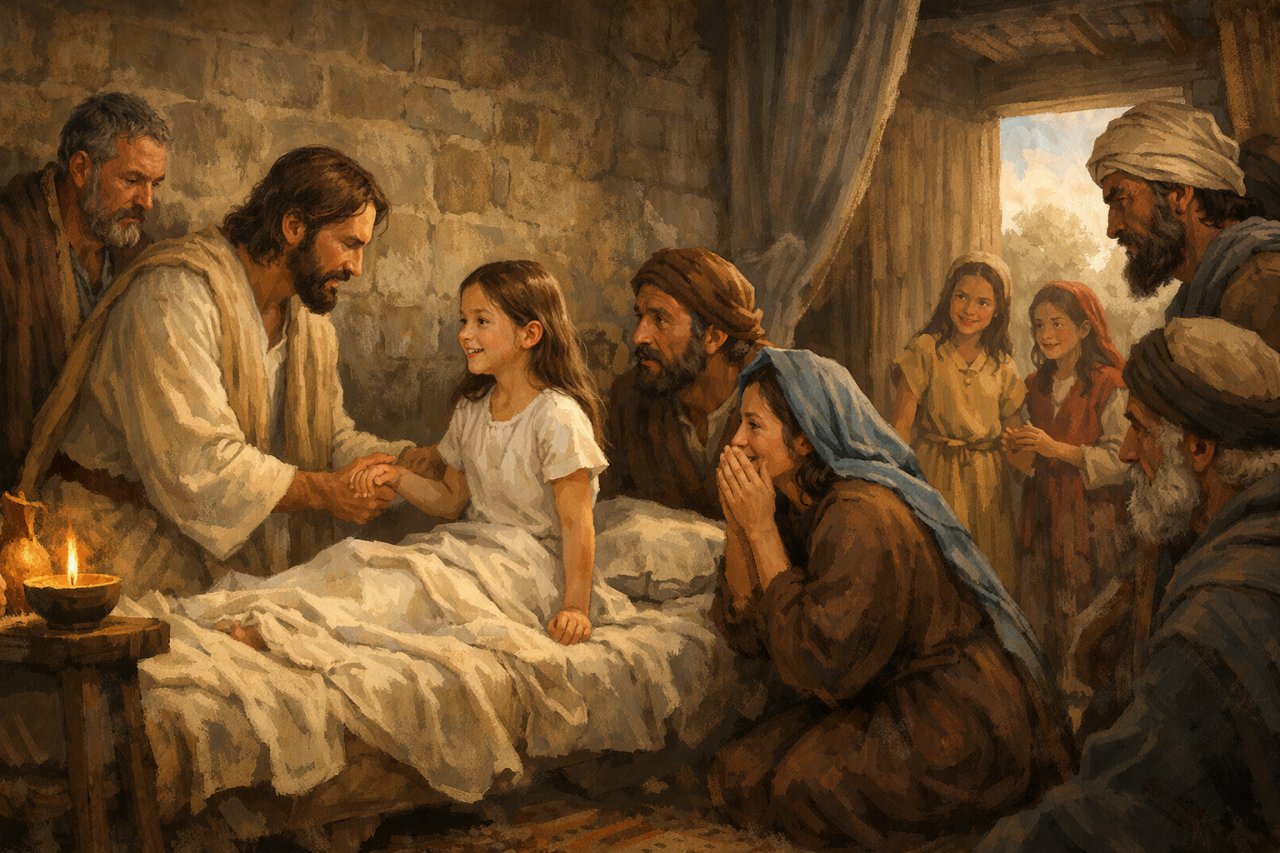 Wskrzeszenie c�rki Jaira (Mk 5, 36-43)