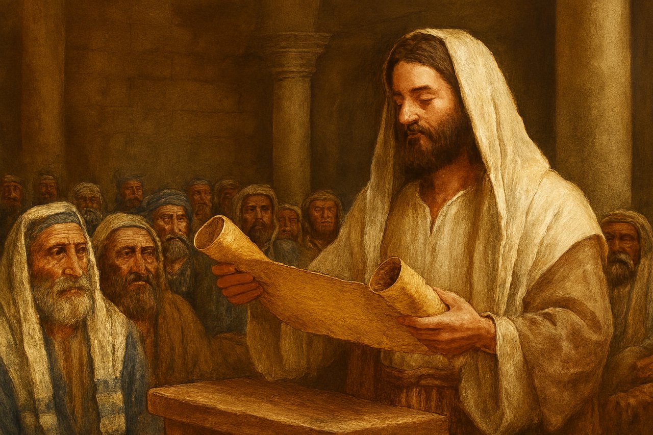 Jezus jest Mesjaszem zapowiedzianym przez prorok�w (�k 4, 14-22a)