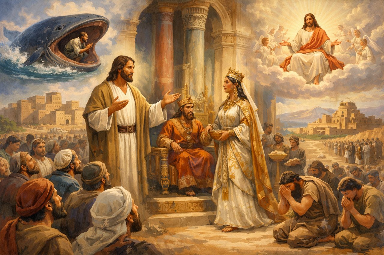 Znak proroka Jonasza: �mier� i zmartwychwstanie (�k 11, 29-32)