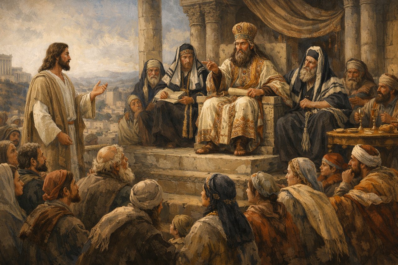 Strze�cie si� pychy i ob�udy (Mt 23, 1-12)