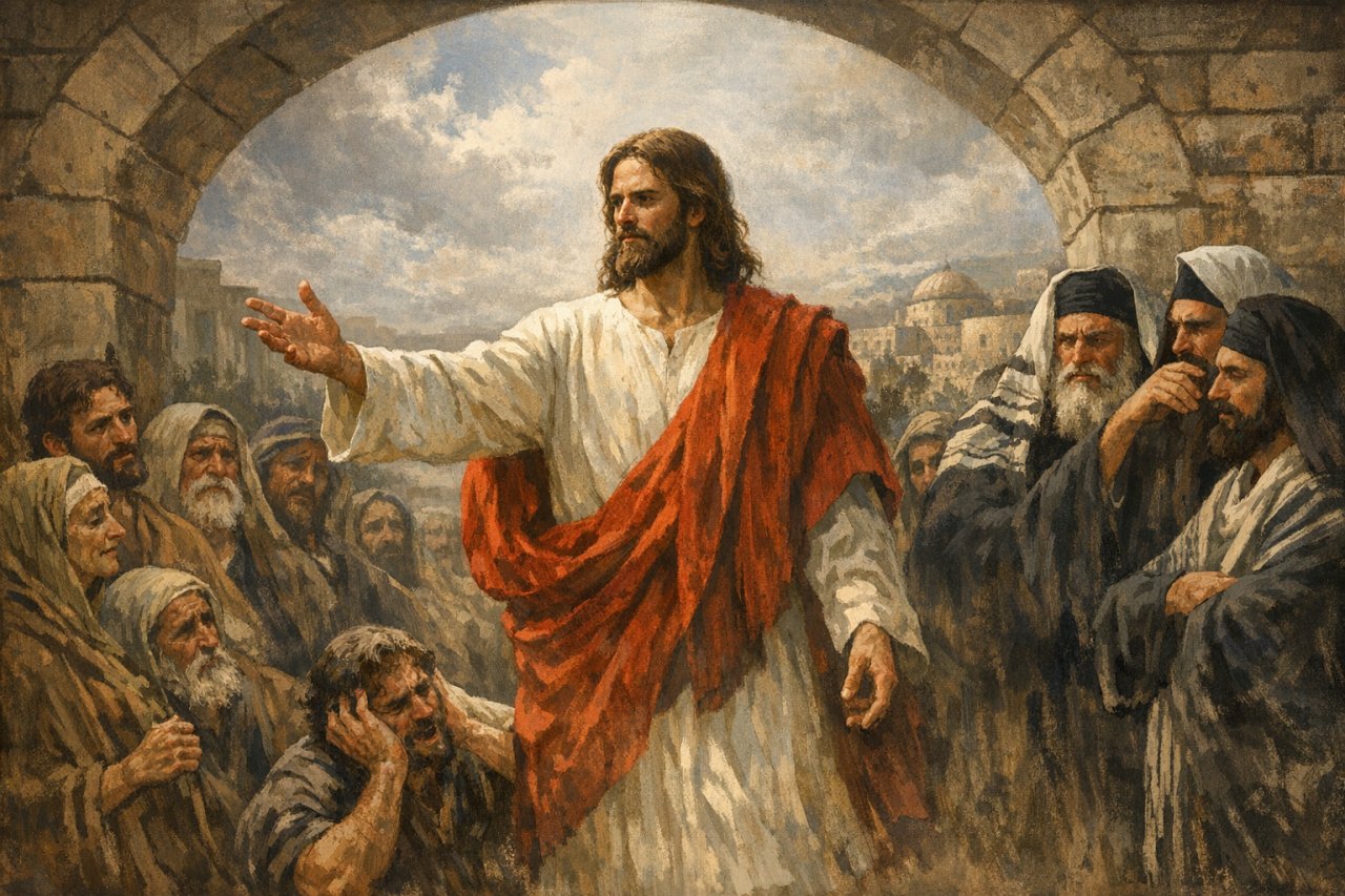 Kto nie jest ze Mn�, jest przeciwko Mnie (�k 11, 14-23)