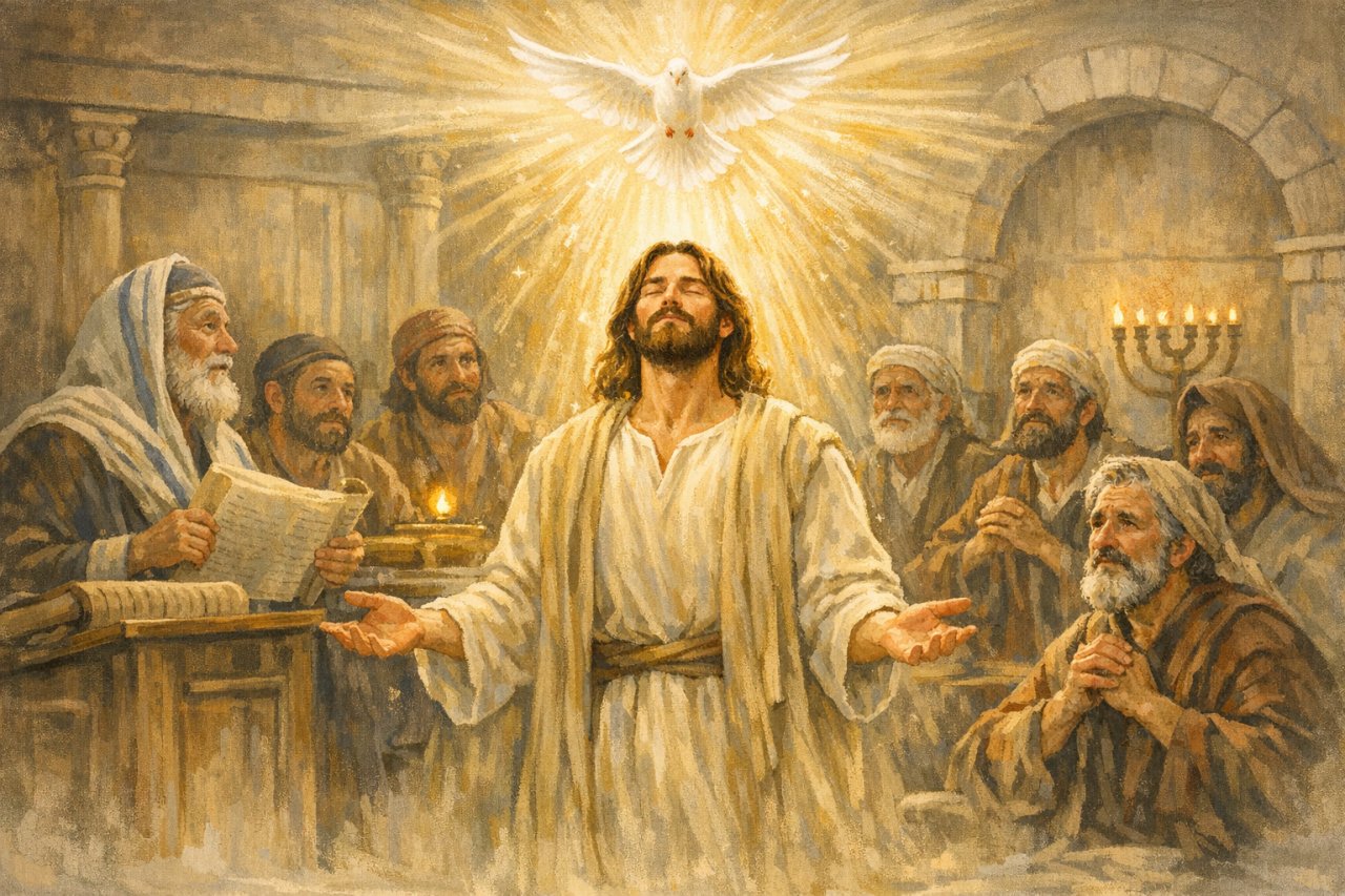 Chrystus namaszczony przez Ducha �wi�tego (�k 4, 16-21)