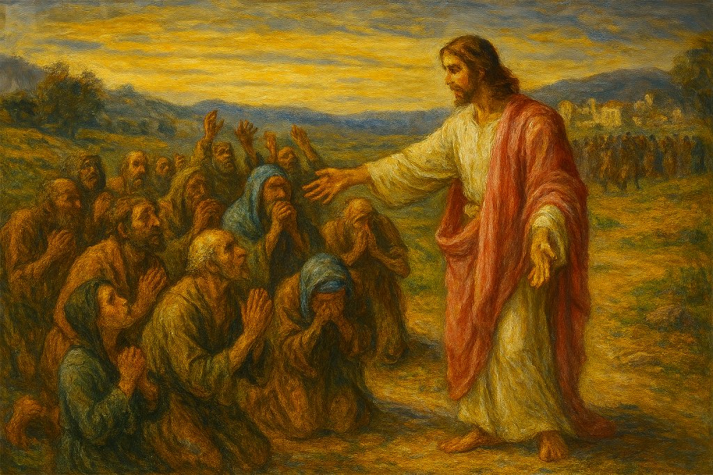 Niewdzi�czno�� uzdrowionych z tr�du (�k 17, 11-19)