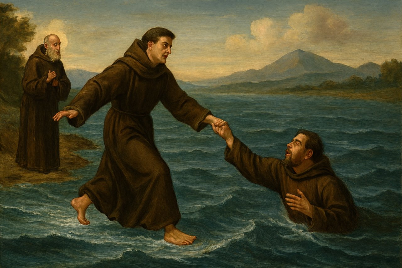 �wi�ty Maur i cud nad wod�. Opowie�� o pos�usze�stwie i Bo�ej mocy