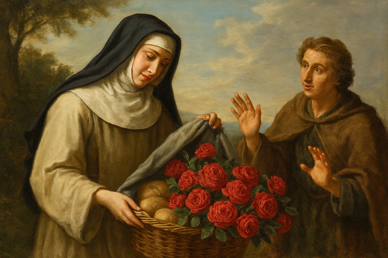 Cud r� �w. Rozeliny. Opowie�� o mi�osierdziu, kt�re nie zna�o granic