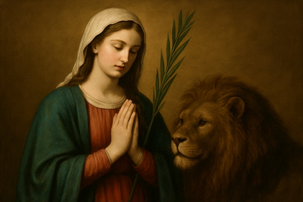 �wi�ta Martyna: m�stwo przed kt�rym ust�pi�y lwy