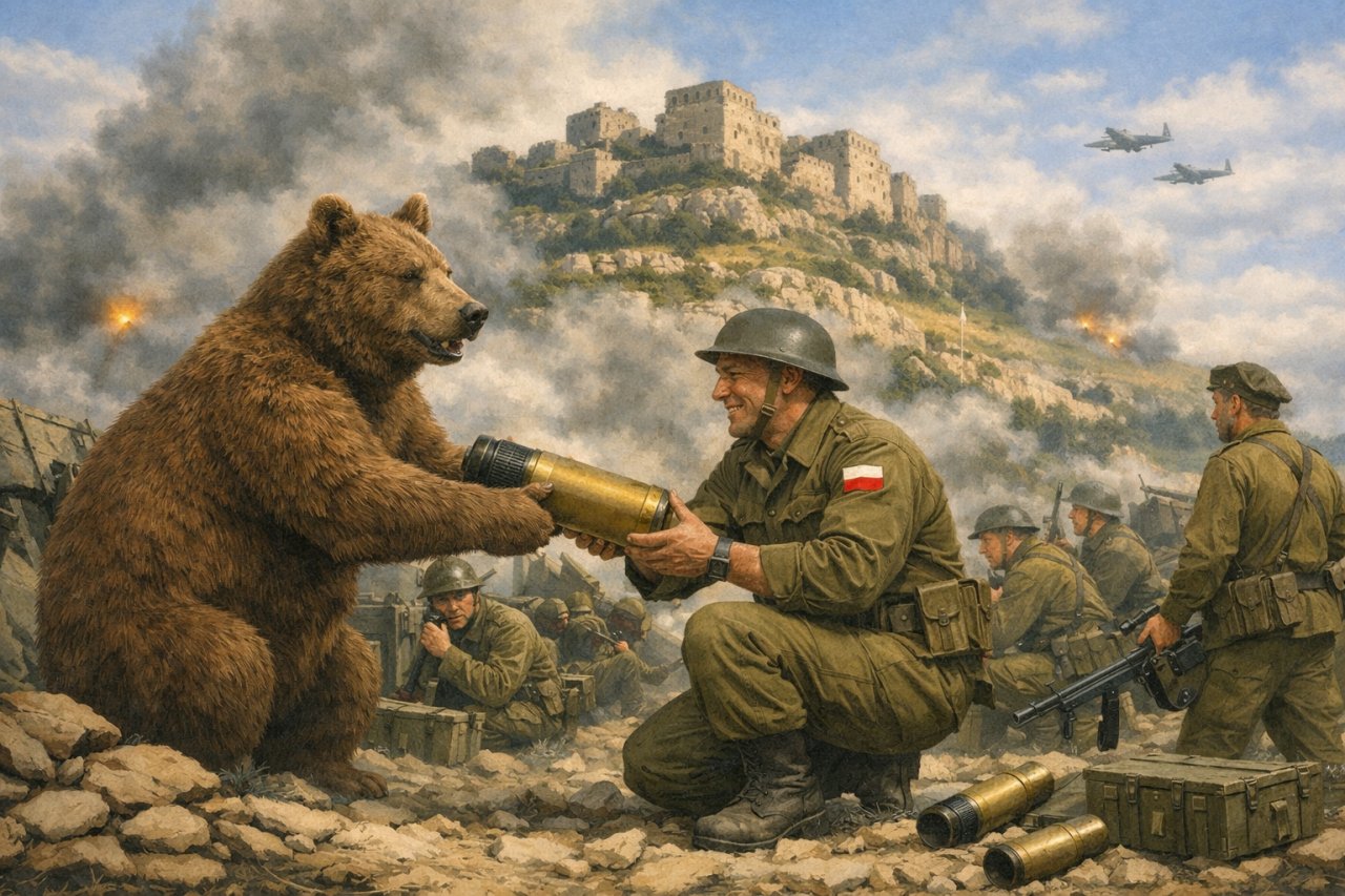 Mi� Wojtek spod Monte Cassino