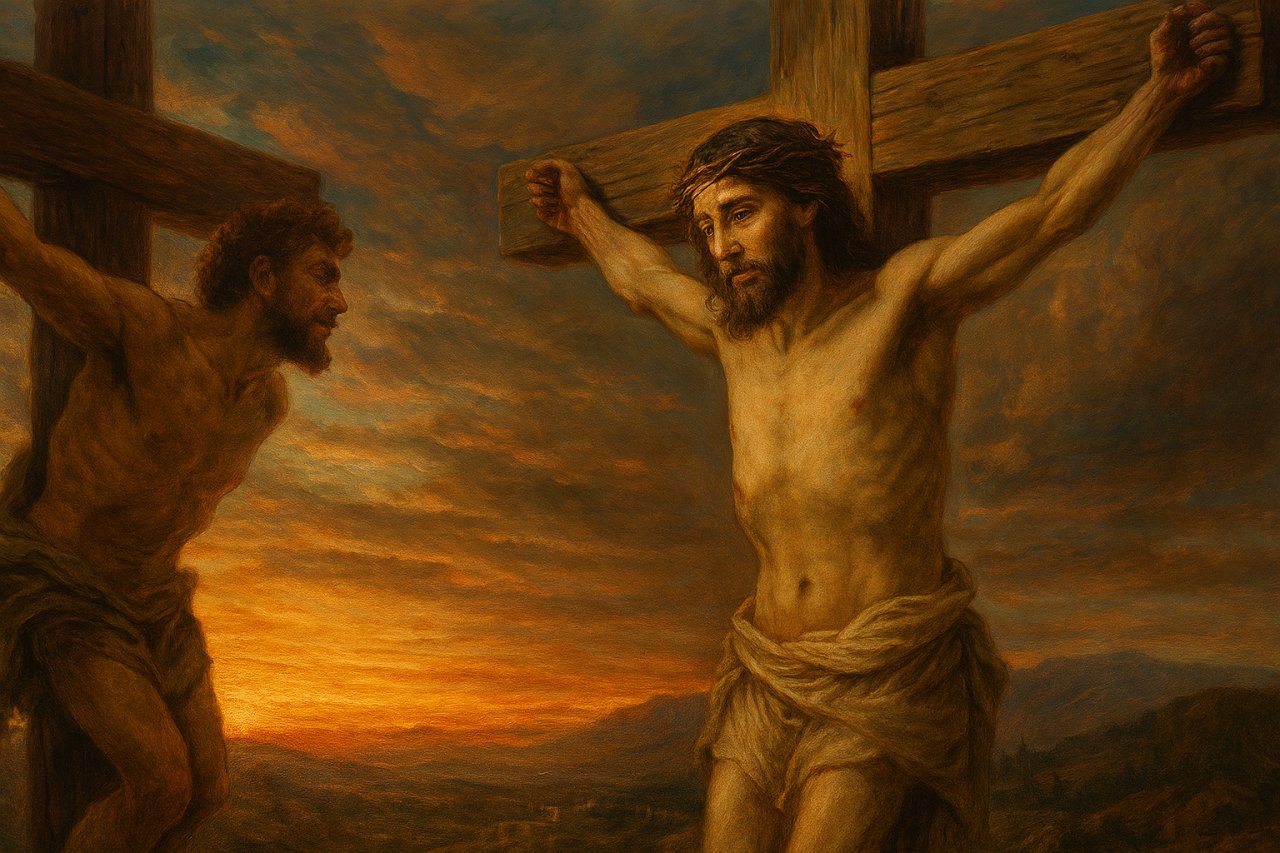 Kr�l ukrzy�owany (�k 21,5-19)