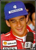 Ayrton Senna udziala wywiadu