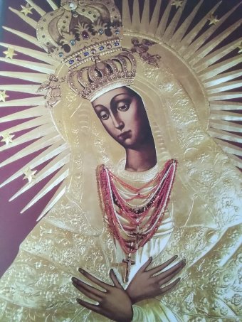 Codzienna modlitwa przed cudownym obrazem Matki Bo�ej Mi�osierdzia