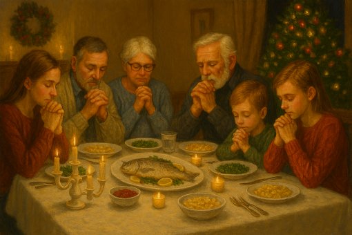 Modlitwa po wieczerzy wigilijnej