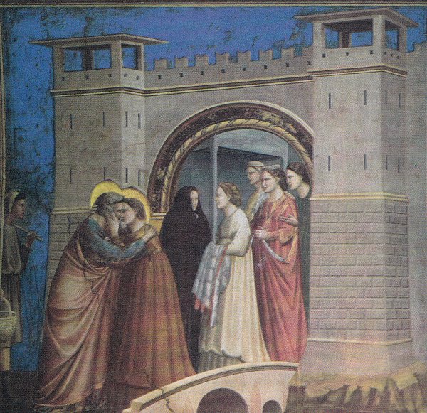 Giotto di Bandone: Spotkanie przy Z�otej Bramie