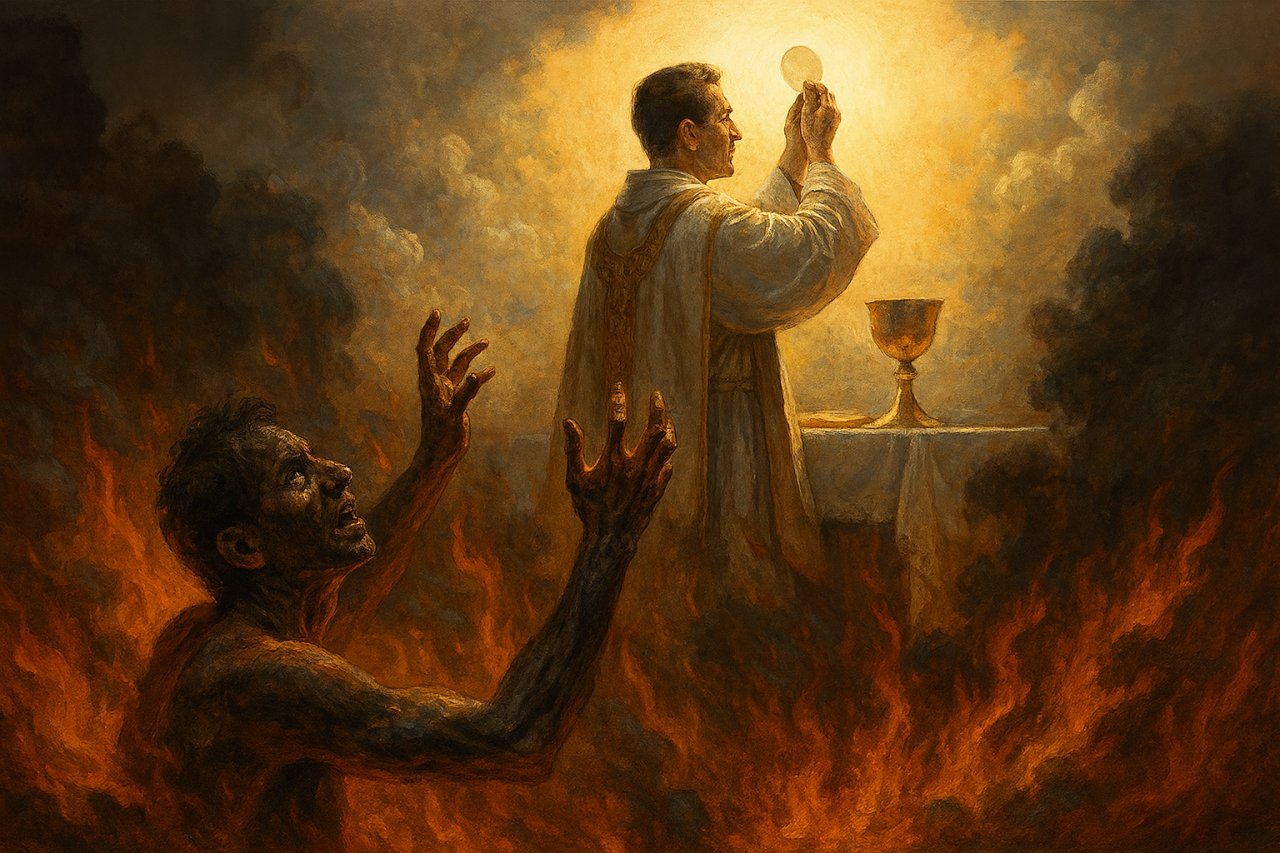 Jestem w czy��cu. Tylko Msza �w. mo�e mnie uwolni�