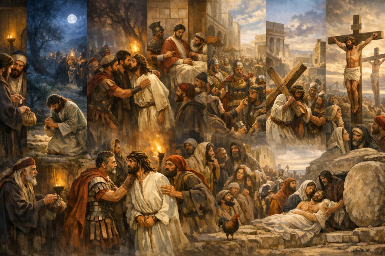 M�ka naszego Pana Jezusa Chrystusa wed�ug �w. Mateusza (Mt 26,14-27,66)